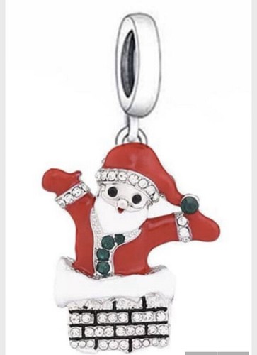 Ciondolo natale babbo - babbo,