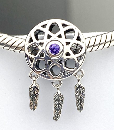 Charm acchiappasogni piuma - charm,