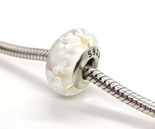 🩷 Charm perle vetro di