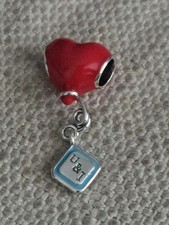 Charm Cuore Amore 'U & I'