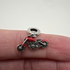 Charm Moto Rosso per Bracciale