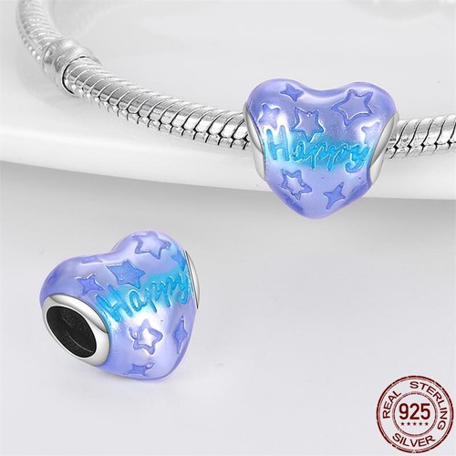 Ciondolo perle palloncino - , blu