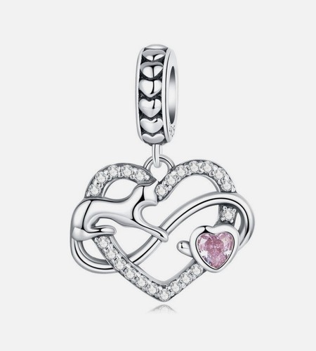 Ciondolo cuore - 💜ciondolo,