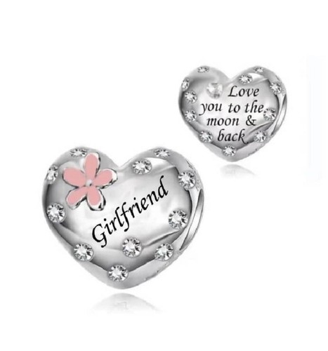 Charm fidanzata argento - fidanzata,