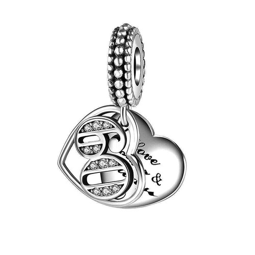 Ciondolo vero argento sterling